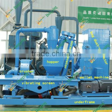 high quality wood biomass complete pellet machine at low price