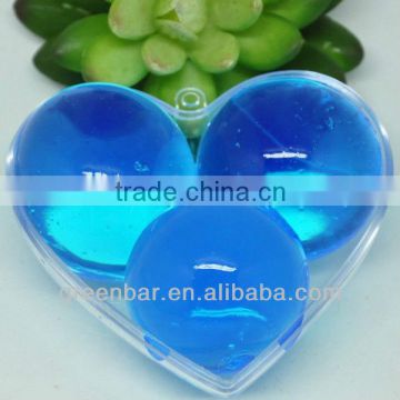 Wholesale blue hydrogel water beads decorative water beads