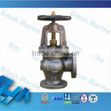 Marine Cast Steel 10K Angle Stop Valve