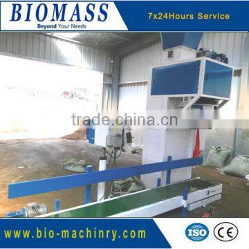 Biomass pellets packing machine