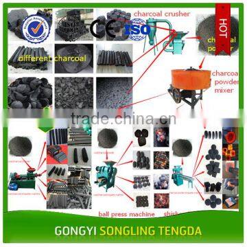 Briquette Making Machine/Complete Biomass Charcoal Briquette Production Line From Wood,Sawdust,Coconut,Rice Husk