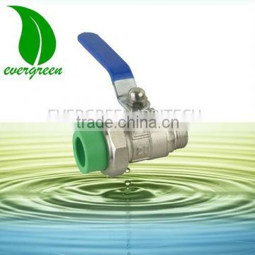 9119 Single Union Brass Ball Valve with male thread for water