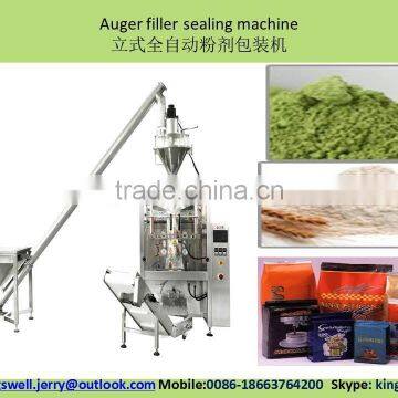 Auger filler sealing machine