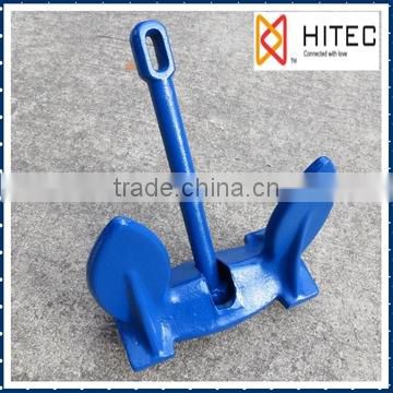 China manufacturer of Cast steel Pvc Navy Anchor for boat and ship