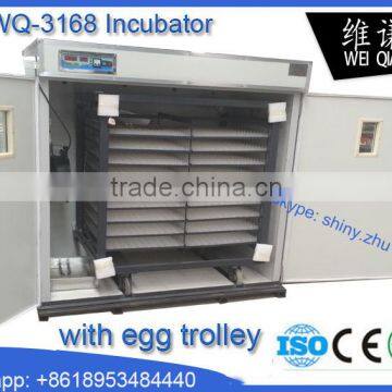 FIRST CLASS putting 3168 eggs chicken incubator egg (CE certificate)