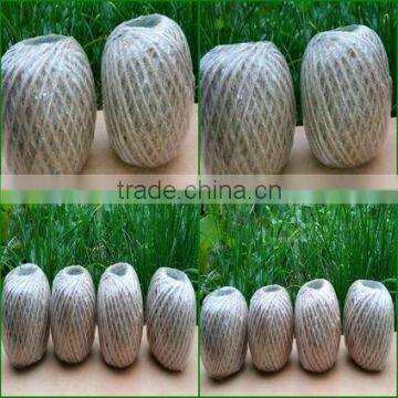 2mm diameter 50m/coil Jute yarn/jute twine with high quality