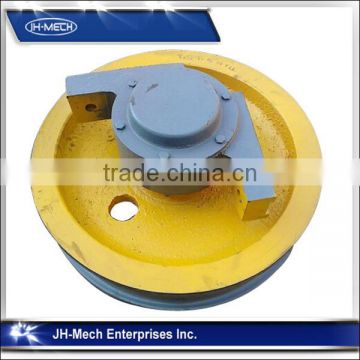 China crane hometown lifting and pulling overhead crane wheel