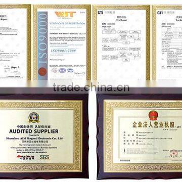 Block1 " x 1/4 " x 1/8 "neodymium Magnet Coted Zinc for Motor photo-3