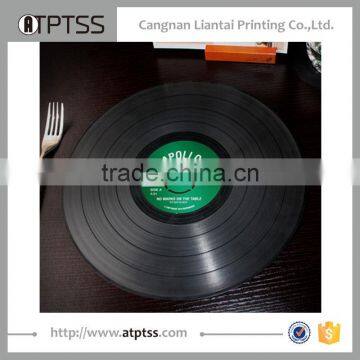 New Style Design Black Plastic Record Meal Pad photo-3