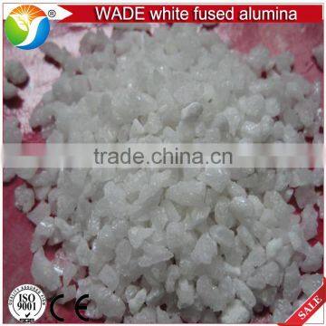 High Quality Manufacturer Sandblasting Media White Fused Fused Alumina for Sale photo-4