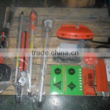 26 CC Petrol Long Reach Hedge Trimmer Pole Saw Strimmer Bush Cutter photo-5