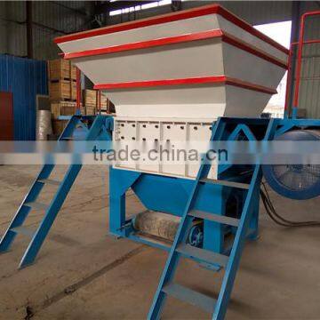 Big Capacity Strong Metal Drum Tin Can Shredder With Double Shaft photo-4