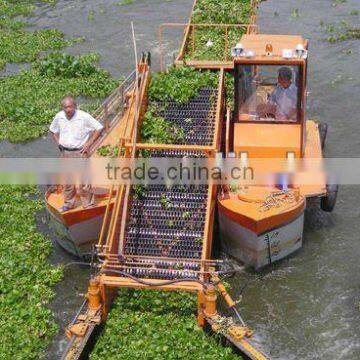 Aquatic weed harvester/Garbage salvage ship/ lake automatic cleaning machine