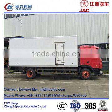 JAC Cooling Van Truck 10 Ton, Frozen Sea Food Refrigerated Truck photo-3