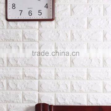 Embossed Foam Wallpaper Non-toxic 3D Background Waterproof Foam Wallpaper photo-2