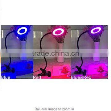 Led Grow Light for Indoor Plants 10W Adjustable 6 Level Dimmable Clip Desk Lamp With 360 Degree Flexible Gooseneck photo-4