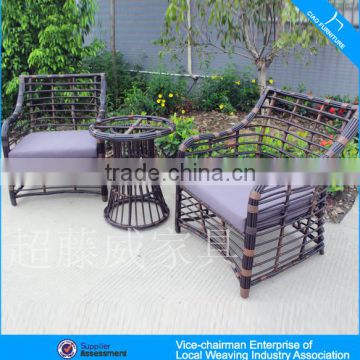 Modern coffee tables and chairs rattan coffee table set CF1447