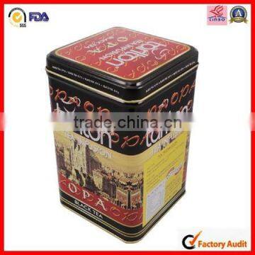 professional manufacturer square wine tin can