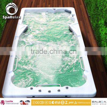 Popular Comfortable Acrylic Swim Pool Spa Outdoor Freestanding SRP480 photo-3