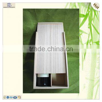 Оптовая продажа самых новых деревянных винных коробок с скользящей крышкой и современной упаковкой photo-6