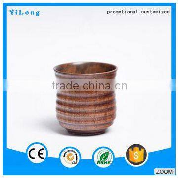 Custom Handmade Wholesale Drink Wooden Round Cup photo-3