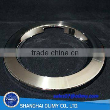 custom plastic injection ABS trivalent chrome plated ring Washer machine