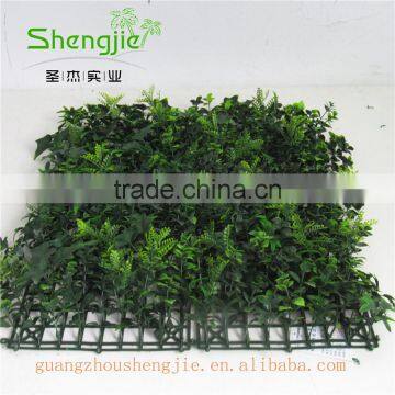 SJLJ013312 Artificial Plastic Garden Fence / Fake Green Grass / Fake Boxwood Hedge for Home Garden Decoration photo-2