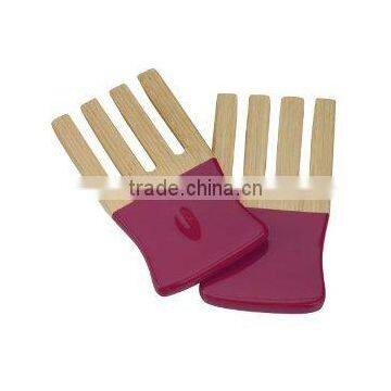 High quality best selling eco friendly spun bamboo colored salad hand from Vietnam