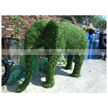 life size large top party artificial landscape uv resin plastic animal leaf alphabet letter elepant statue E08 23A21