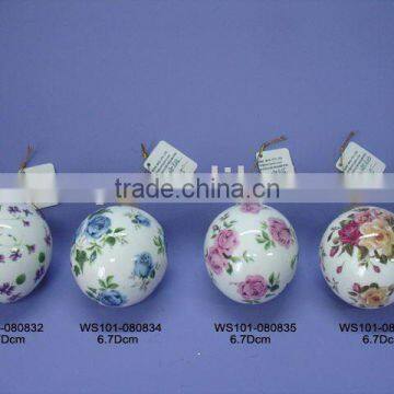 Porcelain X'mas Tree Ball