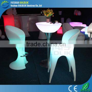 Rechargeable led sofa/ led bar table/ nightclub/ led furniture GKT-106DC