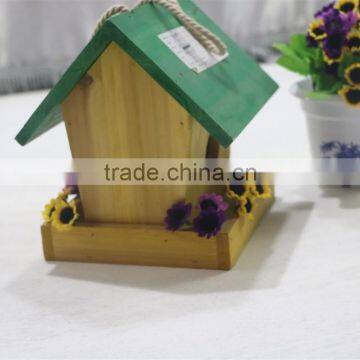 Finished Colorful Handmade Wooden Bird Nest photo-3