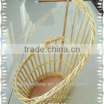 Trapezoidal wicker basket & wicker craft