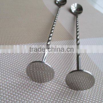Winolaz Stainless Steel Bar Spoon Cocktail Spoon With Twisted Handle photo-4