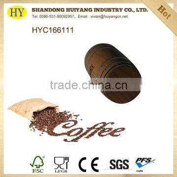 Wholesale Cheap Decorative Mini Wooden Coffee Beans Barrels photo-4