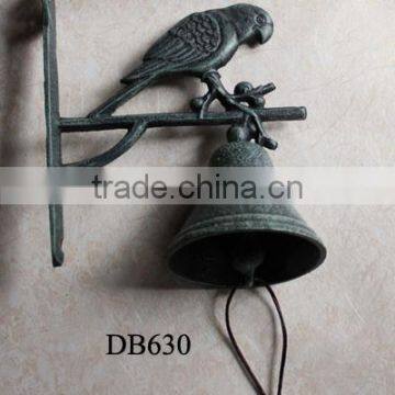 home decor bird iron door bell