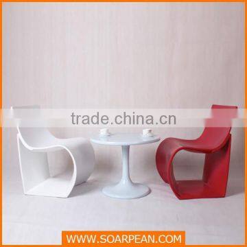 Customizable Furniture Ribbon Shaped Chair photo-3