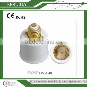 e27 to e40 wifi light bulb led power socket adapter