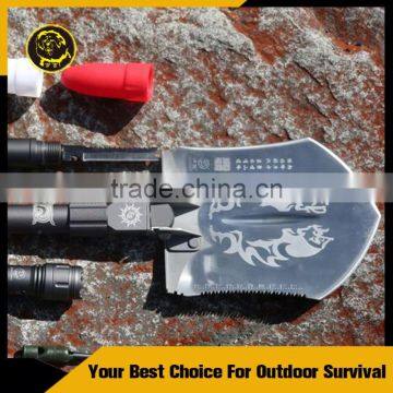 Factory Price Multifunction Folding Steel Shovel