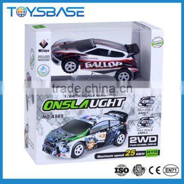 Wltoys A989 Remote Control Toys 5CH Speeds 25KM/H 2.4G 1:24 Rechargeable Cars RC Kids Audio Car photo-6