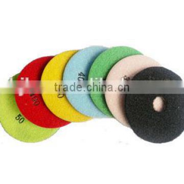 diamond wet polishing pad for stone with CE ISO/diamond pad