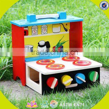 Wholesale Role Play Toy Kitchen Sets Toy Children Wooden Five Sets Kitchen Sets Toy Bring Fun W10D104 photo-5