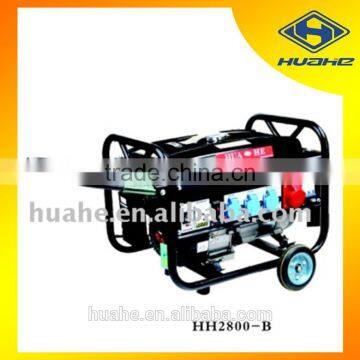 gasoline generator 2kva with 168 gasoline engine,50hz single phase generator