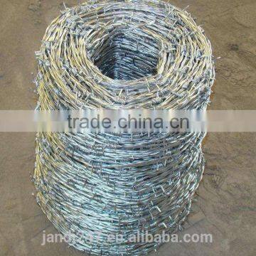 Galvanized barbed wire with factory price