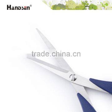 Popular 6-1/2" Plastic ABS Handle Office Blue Scissors photo-3