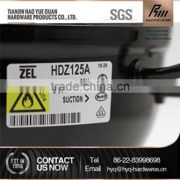 New design refrigerator without compressor r134a zel refrigeration compressor