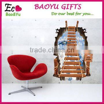 3D Creative Ladder Designs Fashion Wall Stickers Room Decor