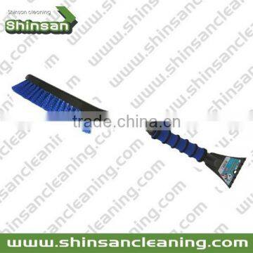 New Design snow brush with foam grip/snow brush with ice scraper/car ice scraper