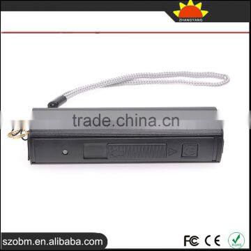 Wholesale OEM Multi-fonction Aluminium Alloy USB Rechargeable LED Flashlight Torch photo-5