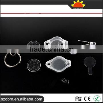 Custom 365nm UV Led Flashlight Keychain With Insulating Piece,Wholesale Purple Light Keychain photo-4